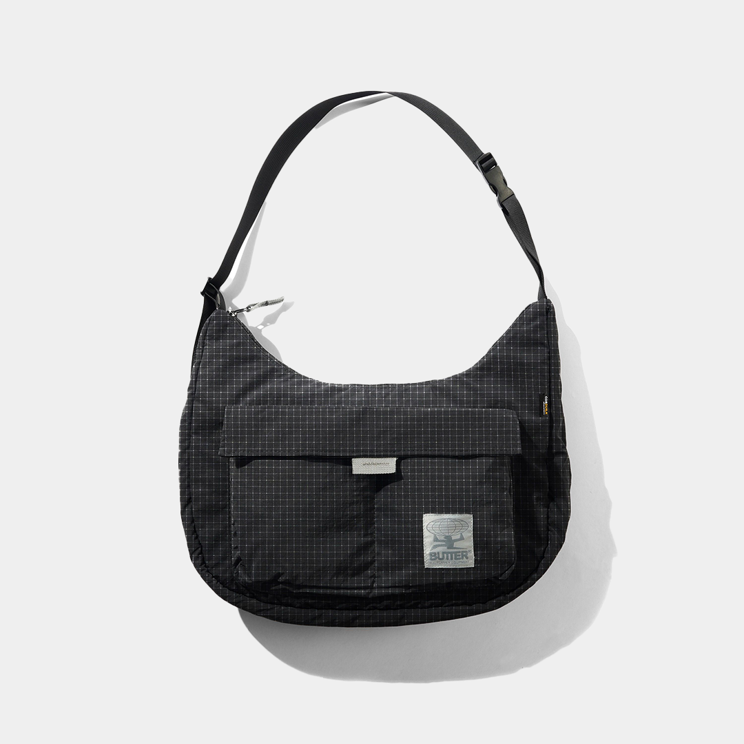 Butter Cordura Crossbody Bag Black