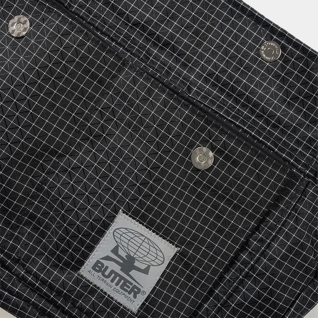 Butter Cordura Crossbody Bag Black
