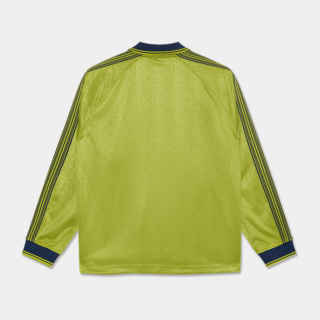 Polar Skate Co. Davie LS Shirt Peridot + Dark Blue