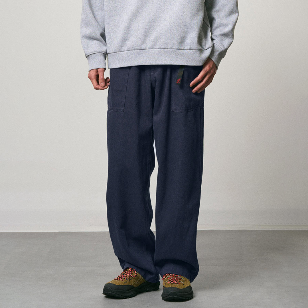 Gramicci Hemp Relaxed Pant Deep Blue