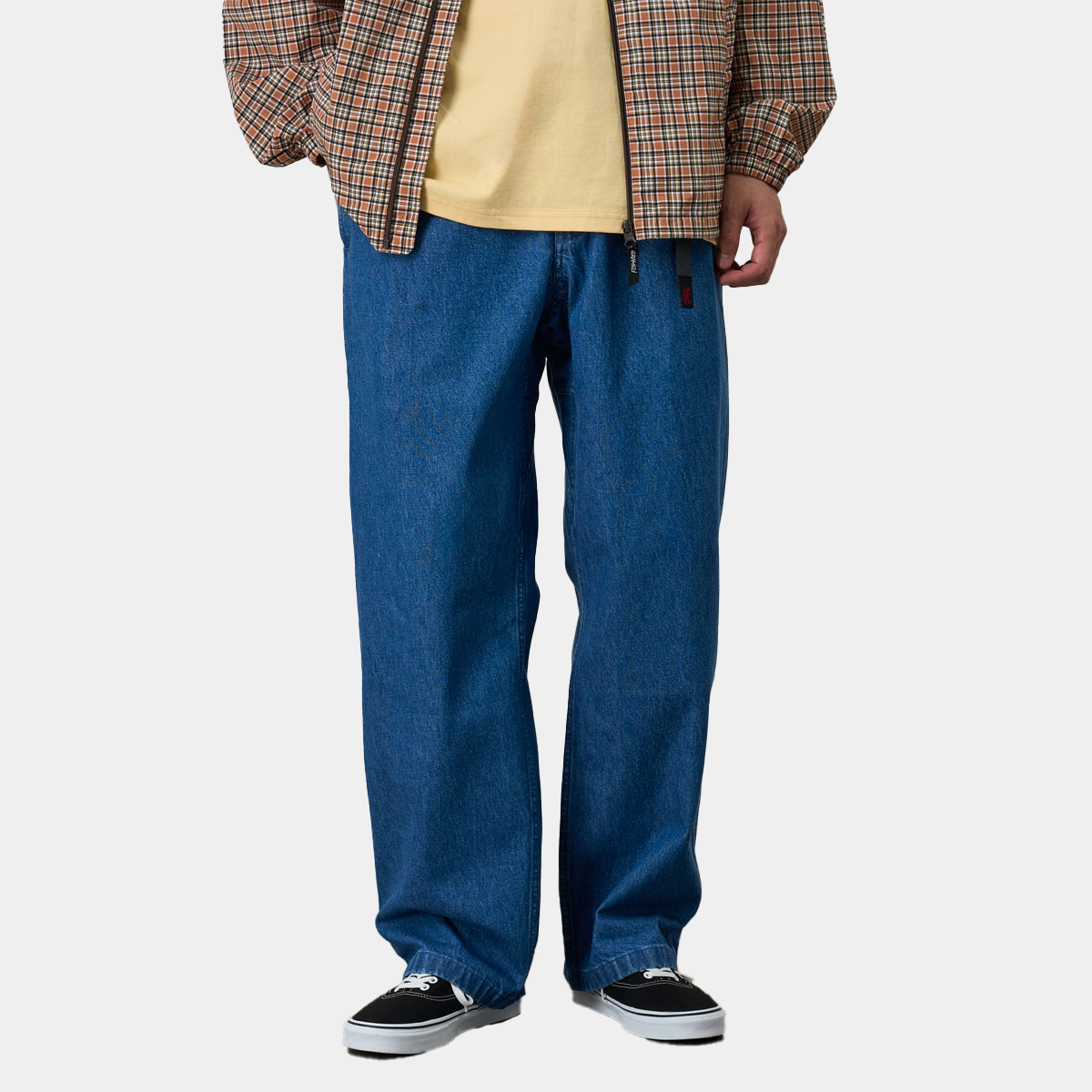 Gramicci Pant Straight Fit Light Wash Denim
