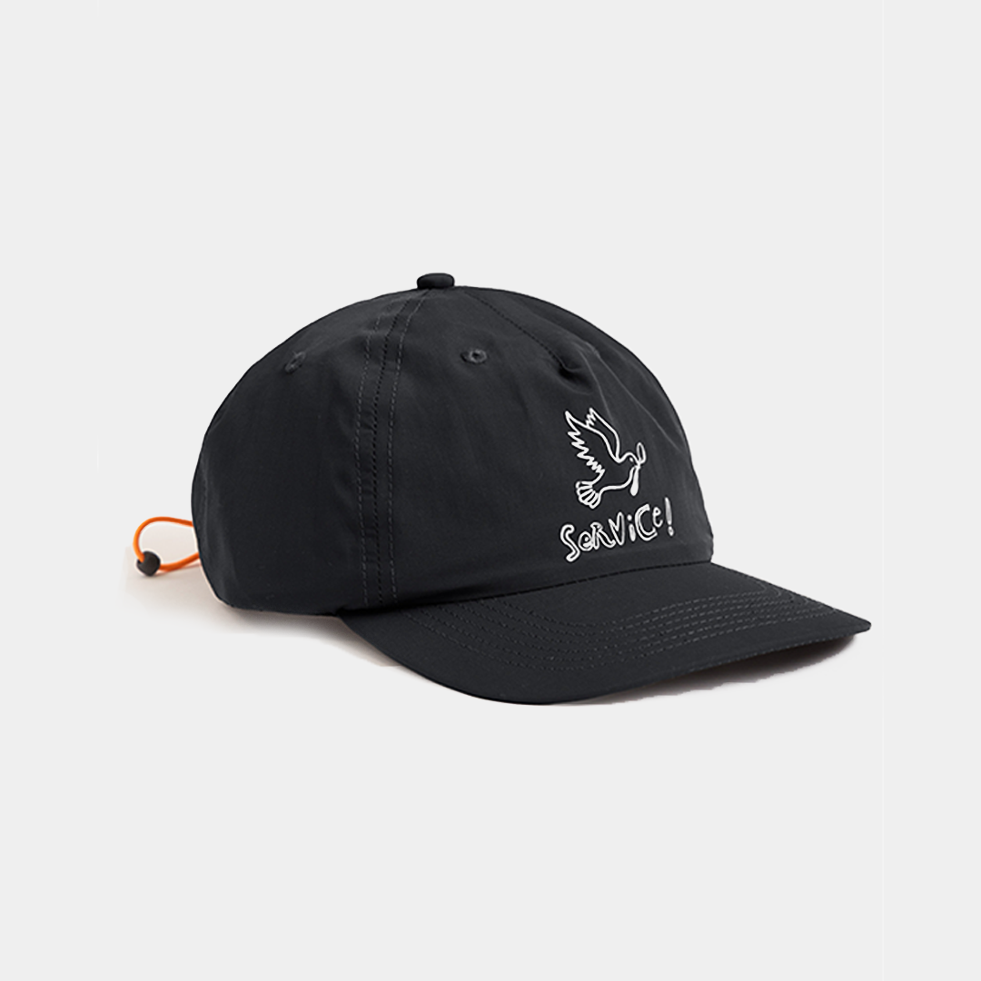 Service Works Nylon Dove Cap Black