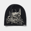 Butter x Daniel Johnston Dragon Skully Beanie Black