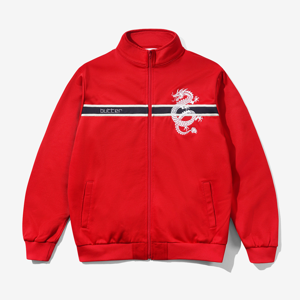 Butter Dragon Tricot Jacket Red