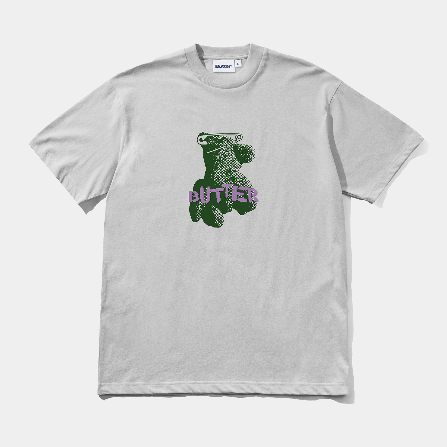 Butter Teddy Bear Tee Cement