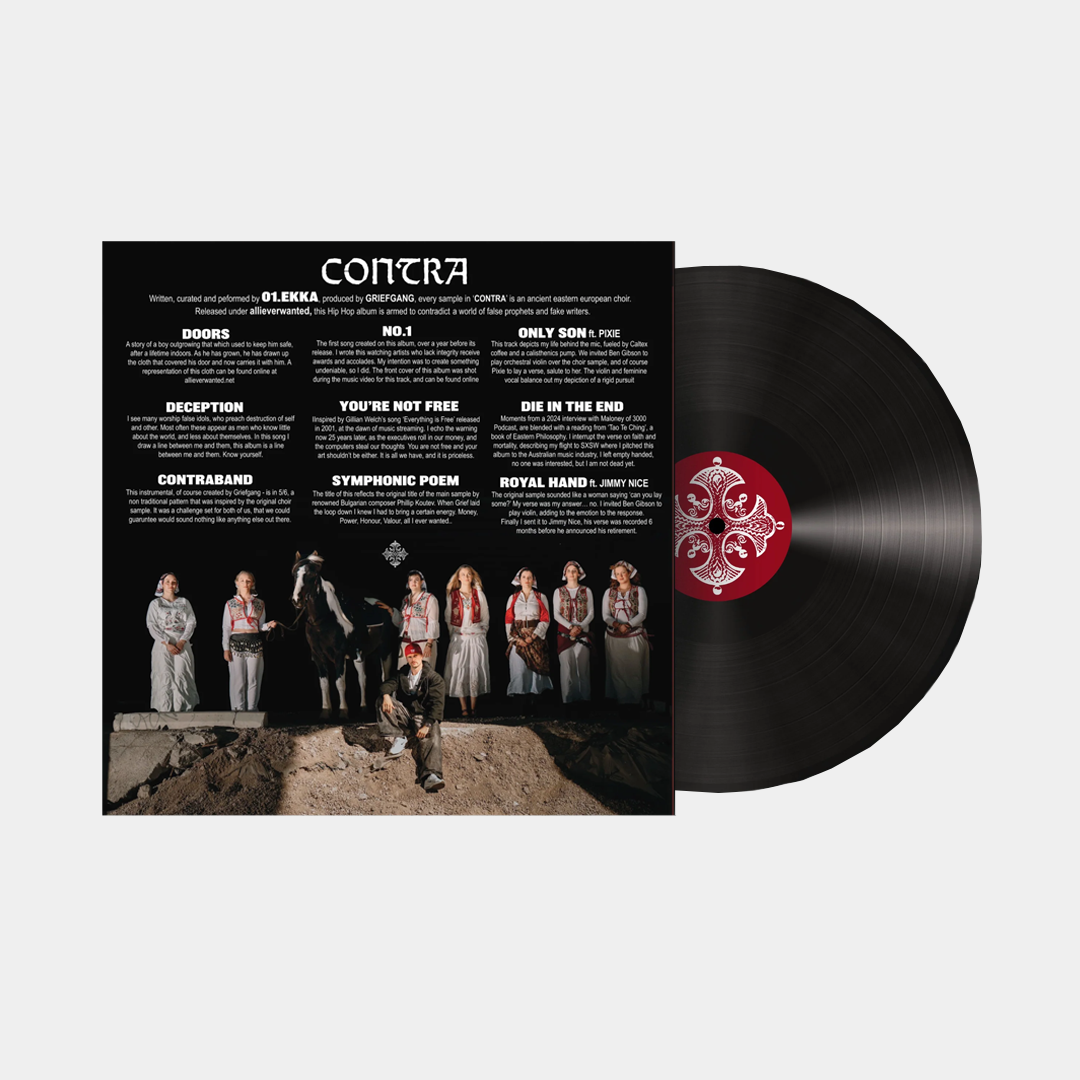 01.EKKA CONTRA 10" Vinyl