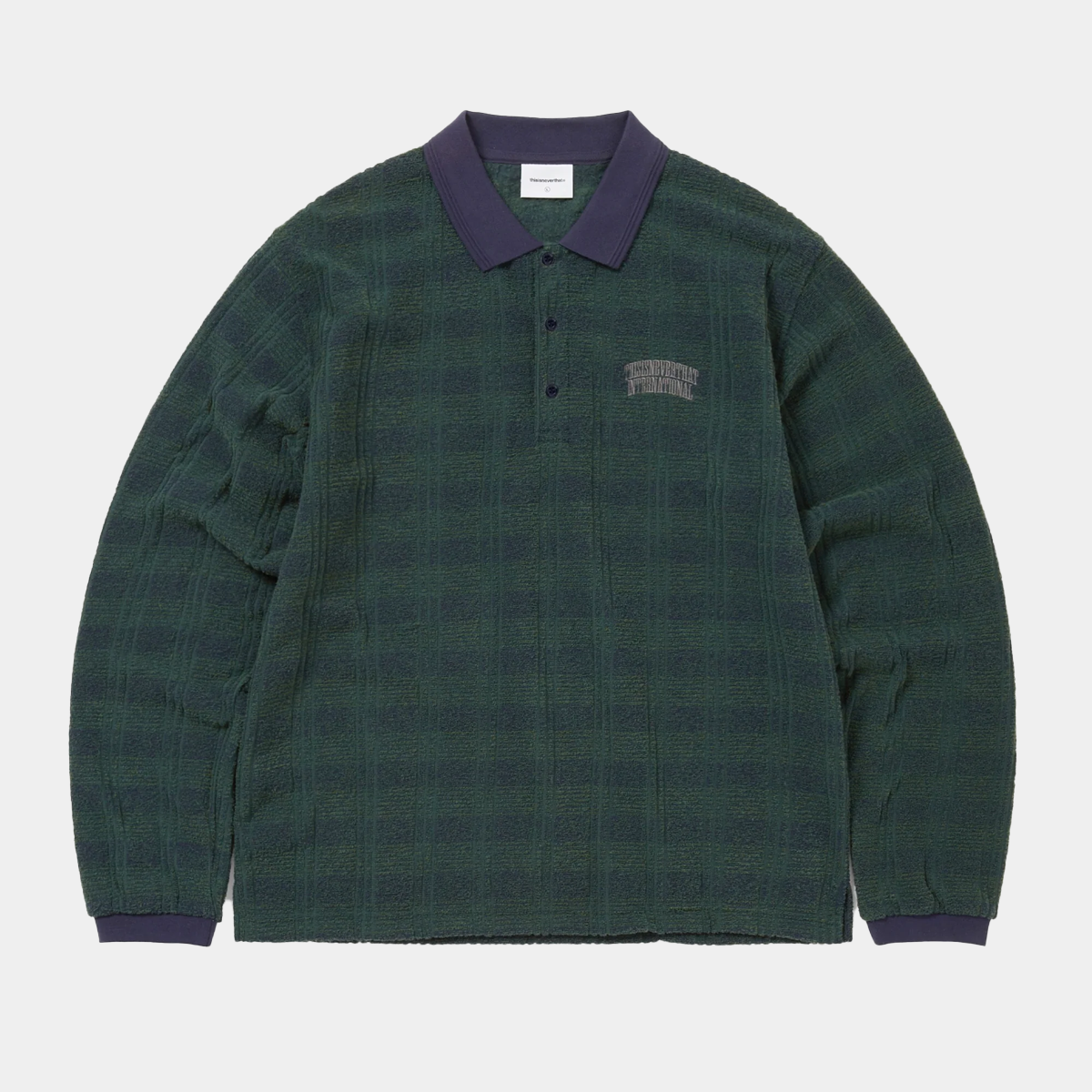 thisisneverthat Striped Rugby L/S Top Faded Purple