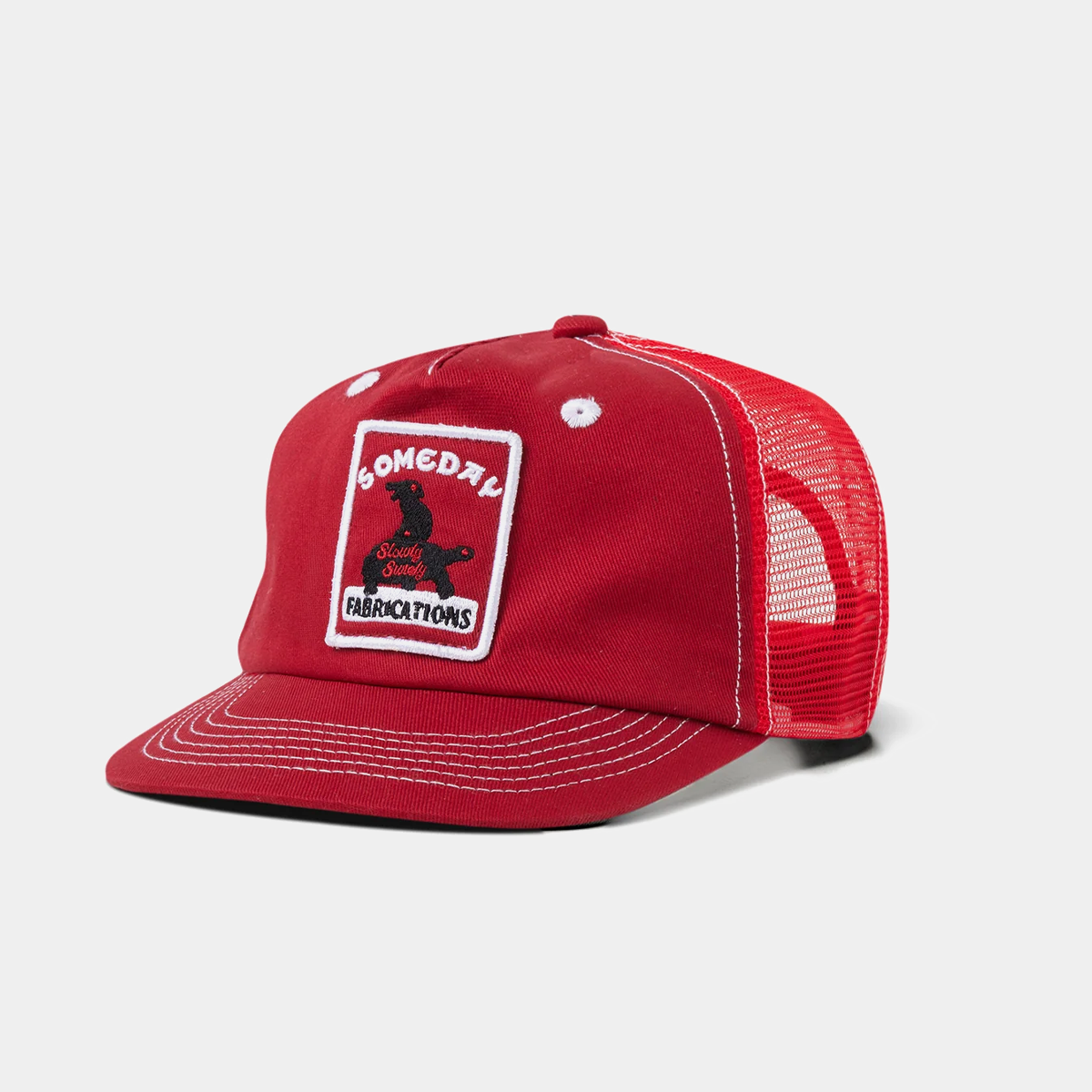 Someday Farmhouse Trucker Cherry Red