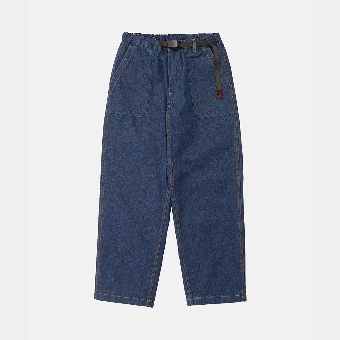 Gramicci Fatigue Denim Pant Rinsed Indigo