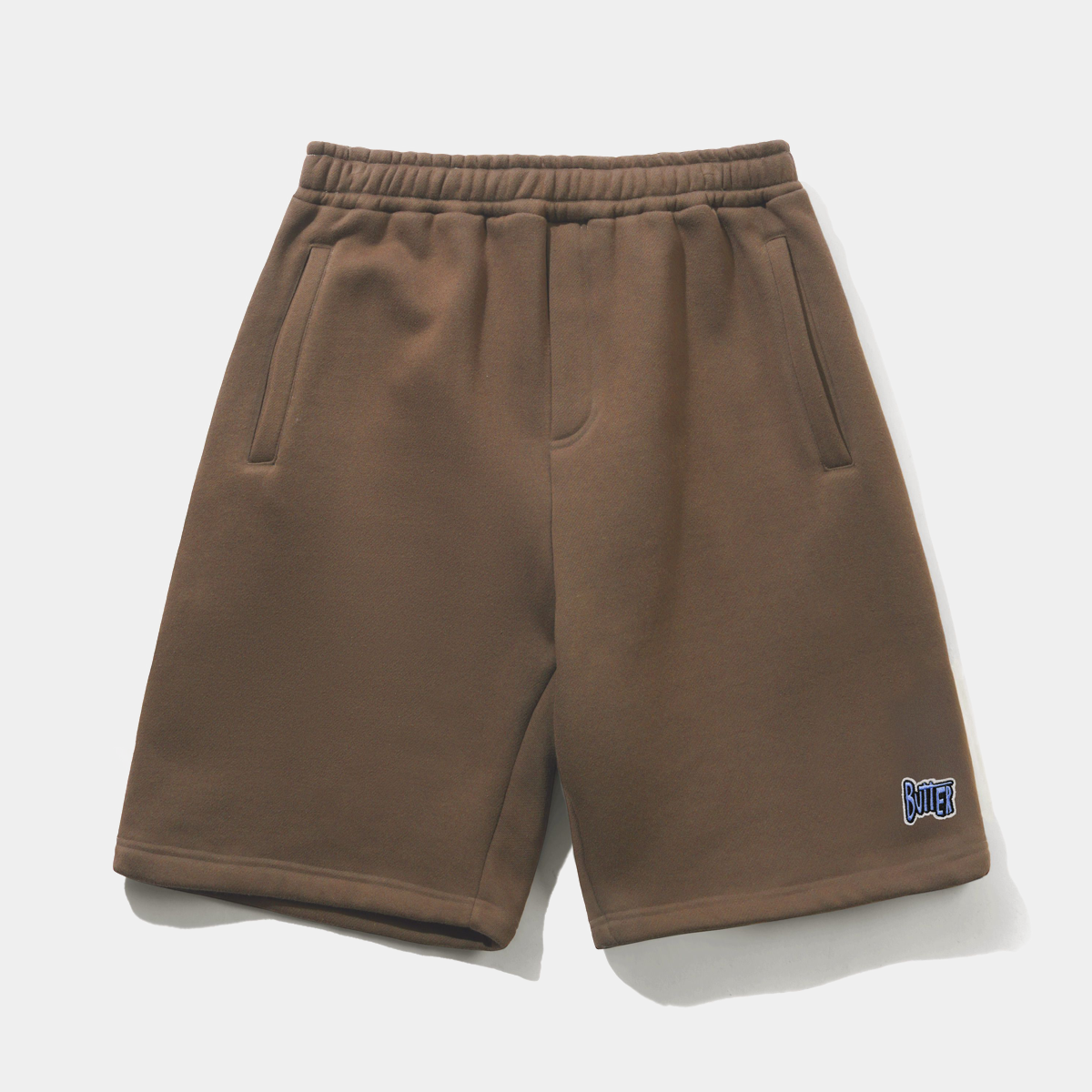 Butter Goods Sketch Fleece Shorts Brown
