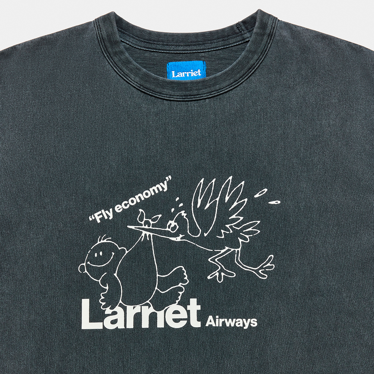 Larriet Fly Economy Tee Used Black