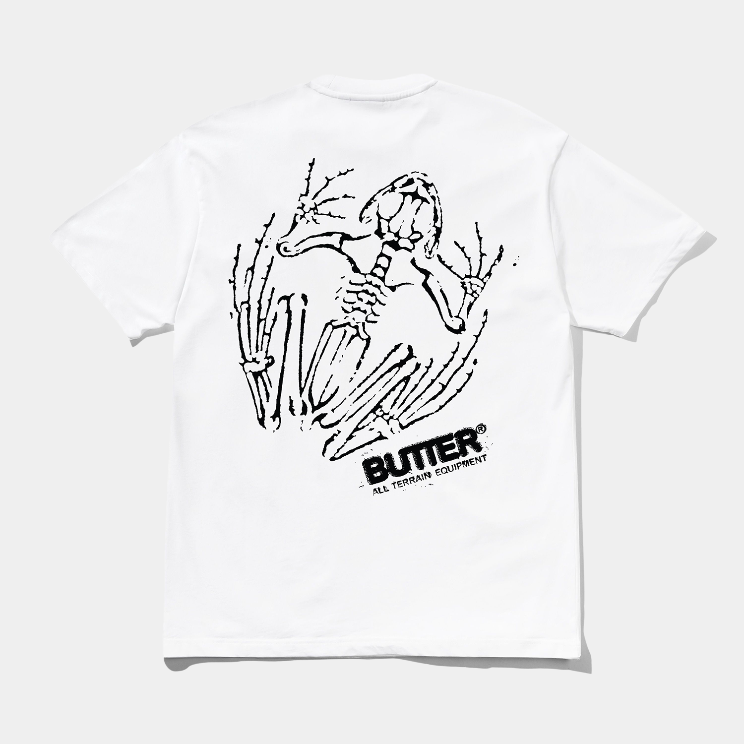 Butter Fossil Tee White