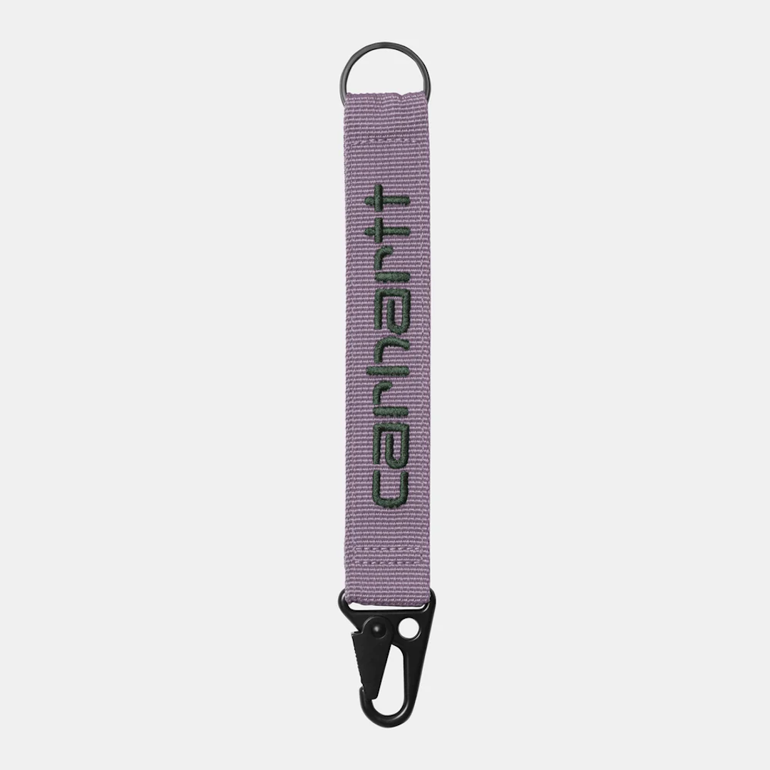 Carhartt WIP Jaden Keyholder Glassy Purple + Discovery Green