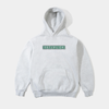 Butter Glint Nylon Applique Pullover Hood Ash