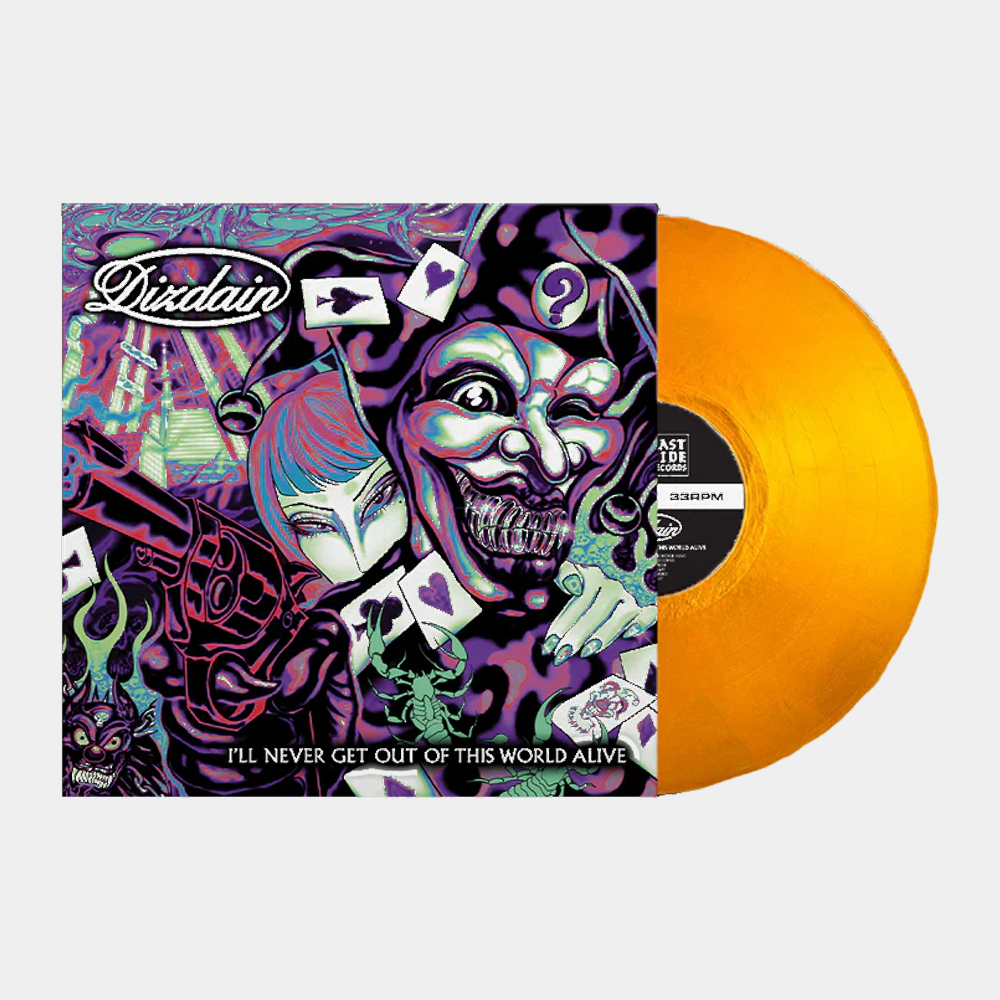 Dizdain I'll Never Get Out Of This World Alive LP Gold Record