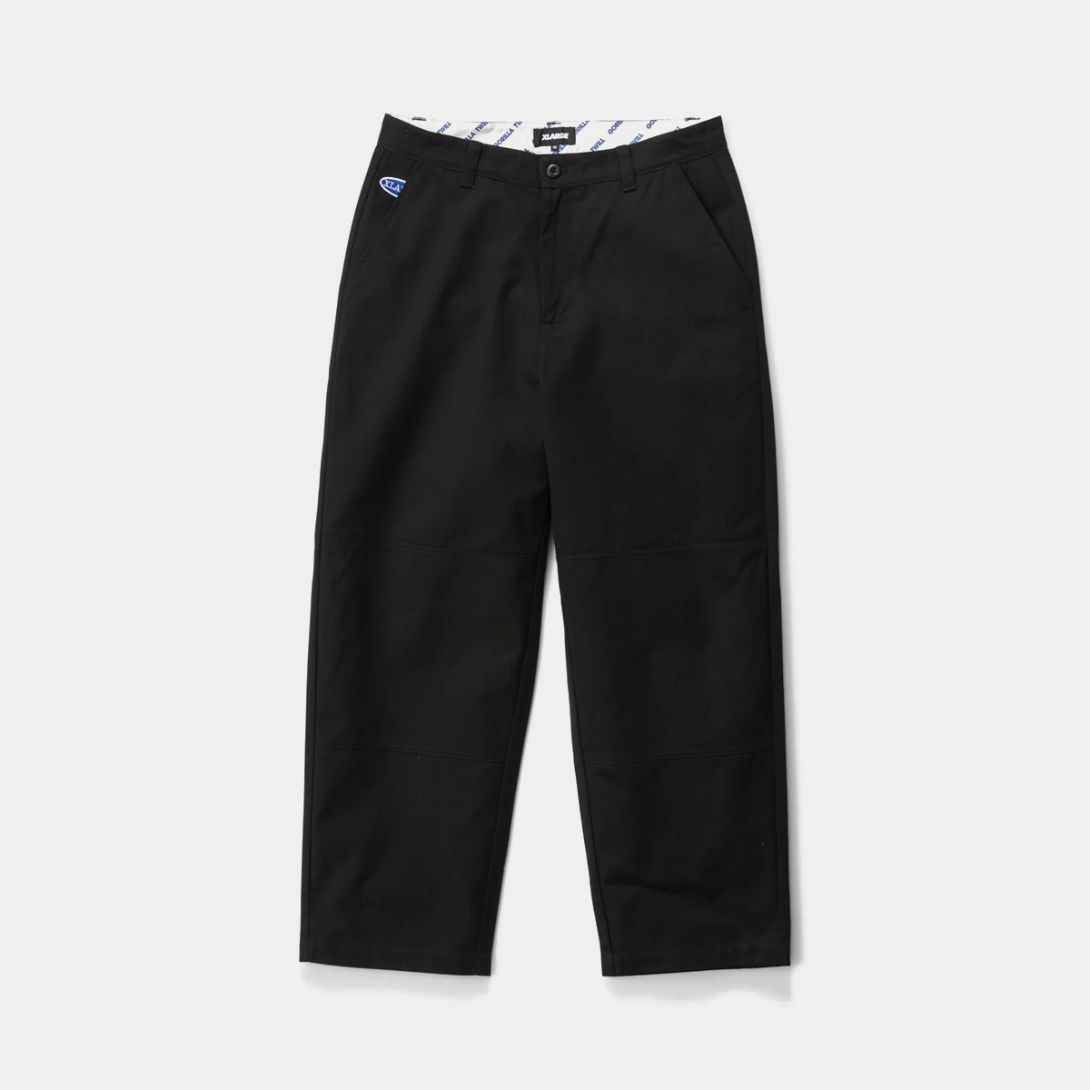 XLARGE Double Knee Gorilla Twill Pant Black