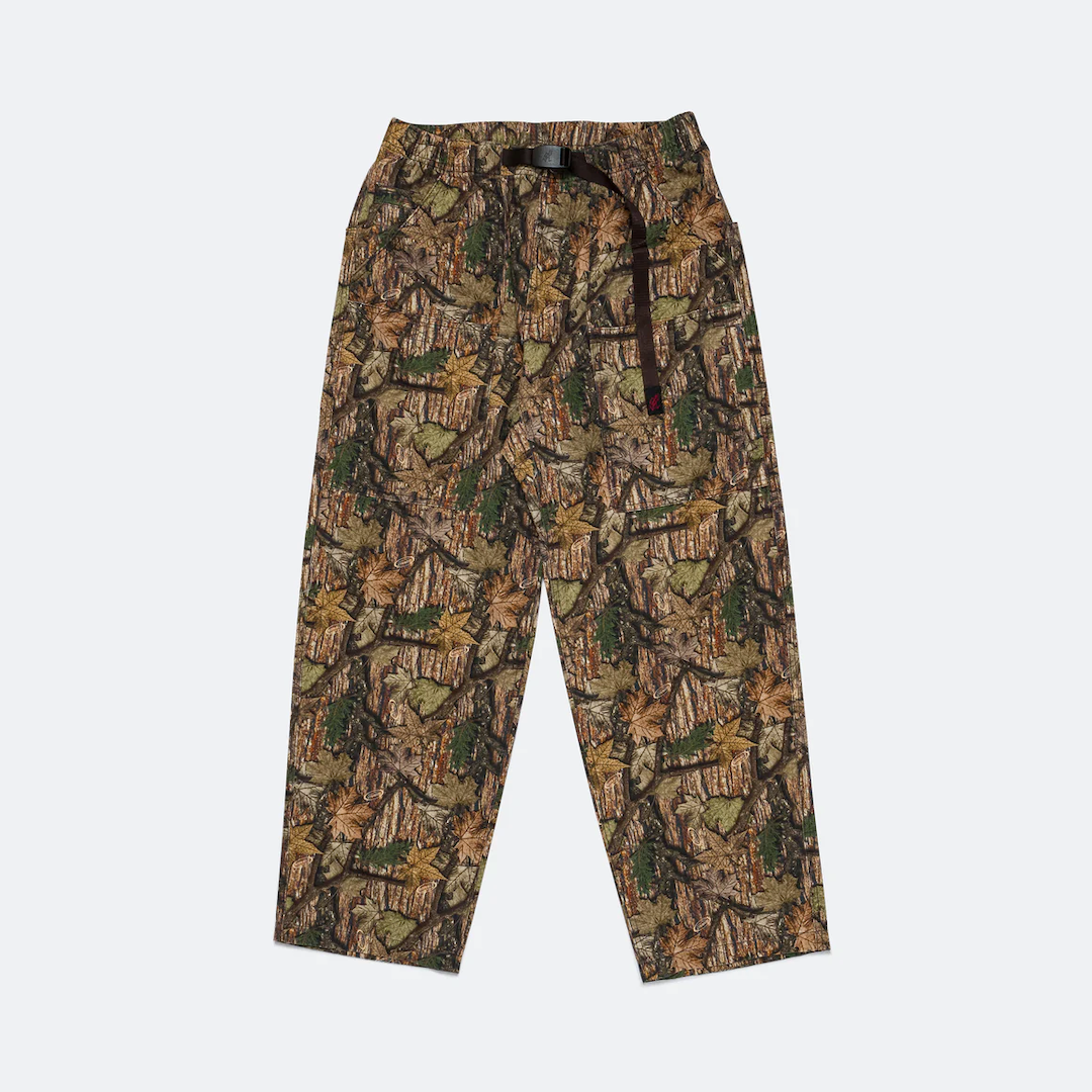Gramicci Canvas Equipment Pant Leaf Camo