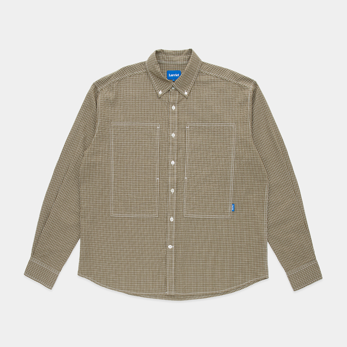 Larriet Grant Shirt Green Check