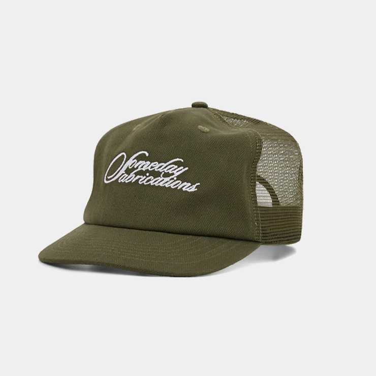 Someday HBT Trucker Cap Olive