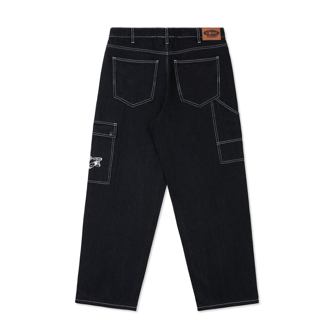 Come Sundown Helix Jeans Washed Black
