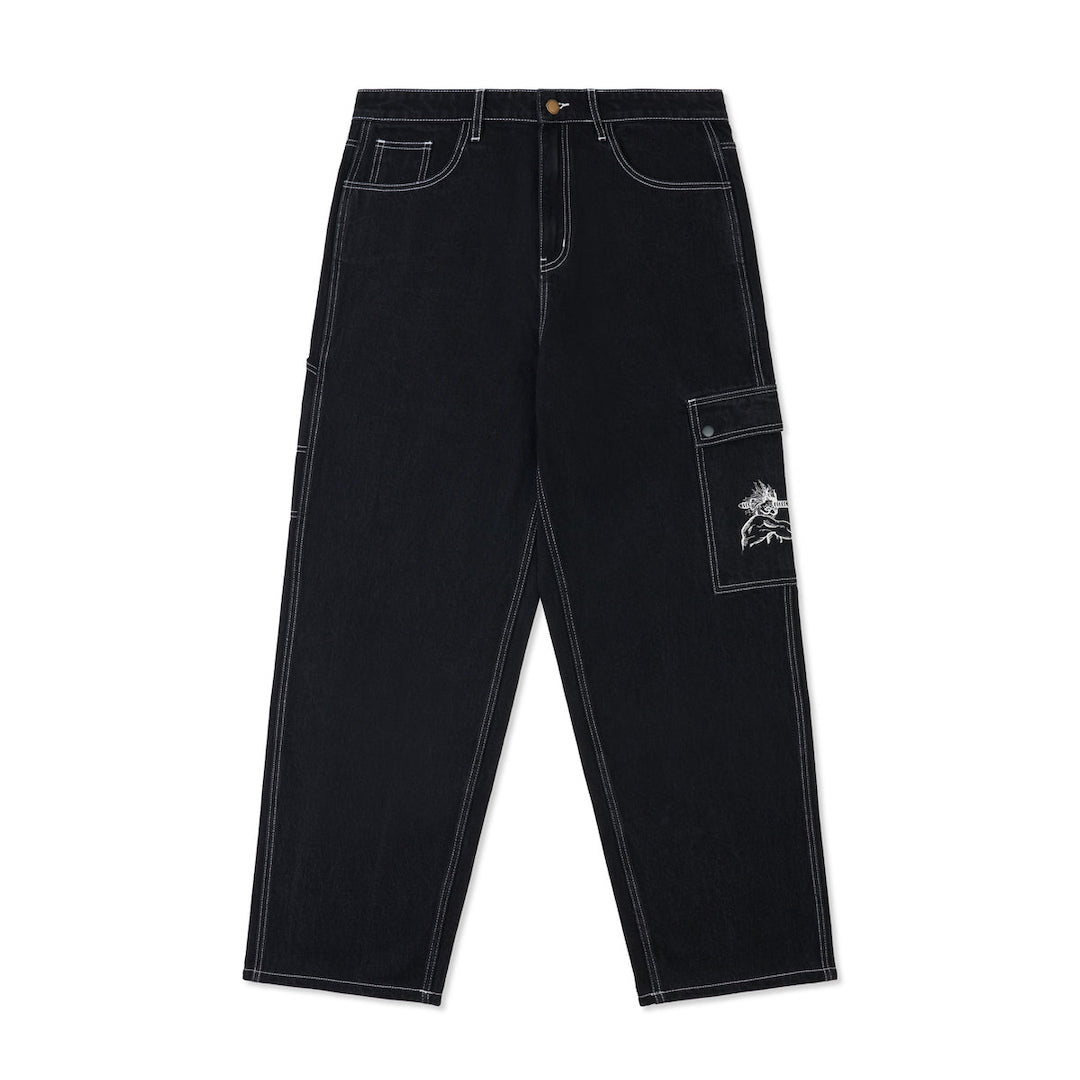 Come Sundown Helix Jeans Washed Black