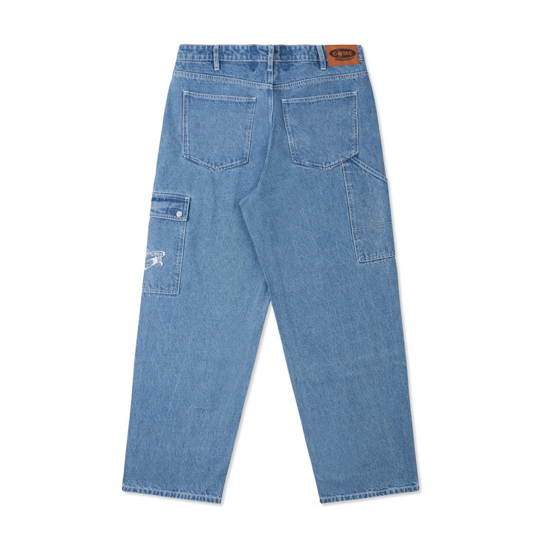 Come Sundown Helix Jeans Washed Blue