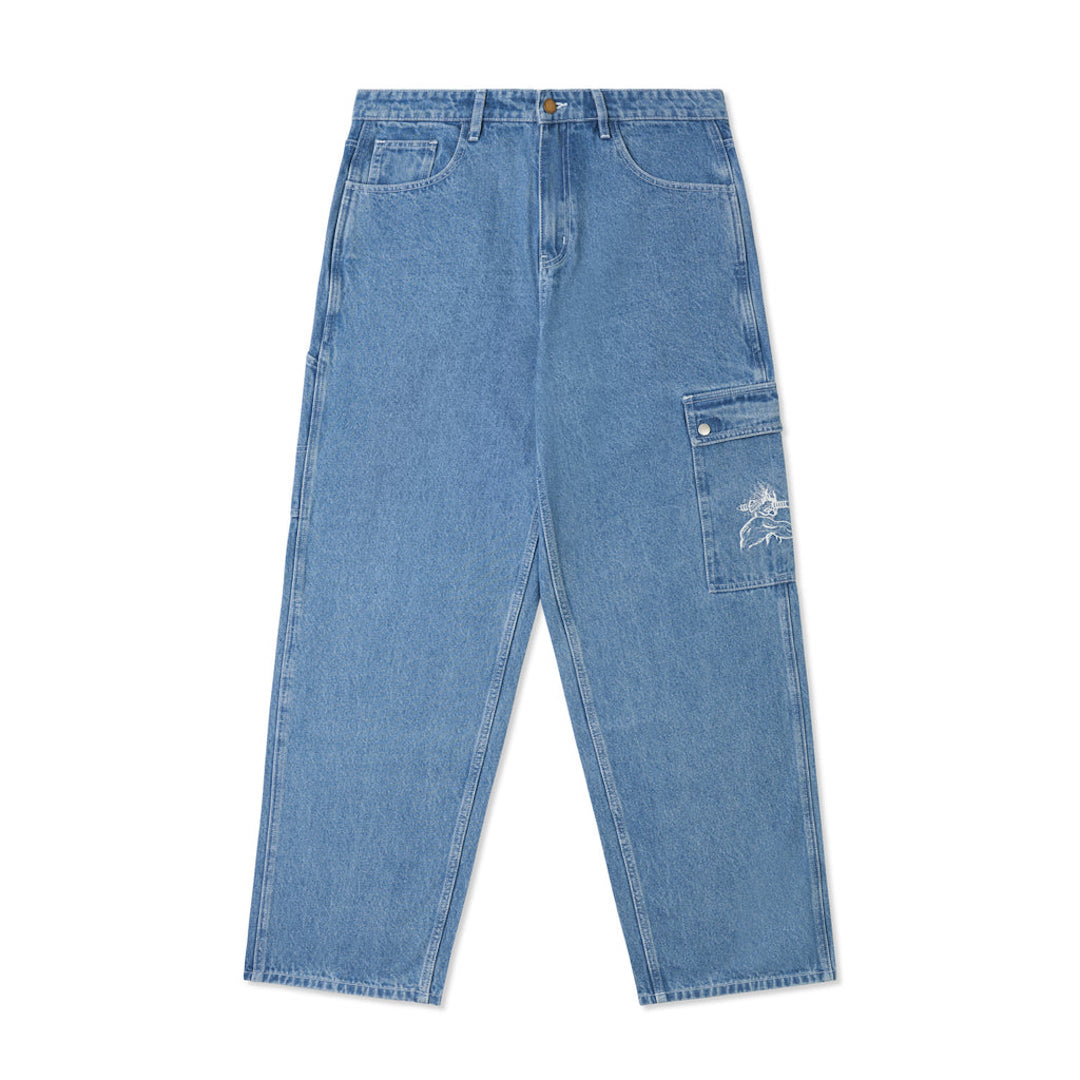 Come Sundown Helix Jeans Washed Blue