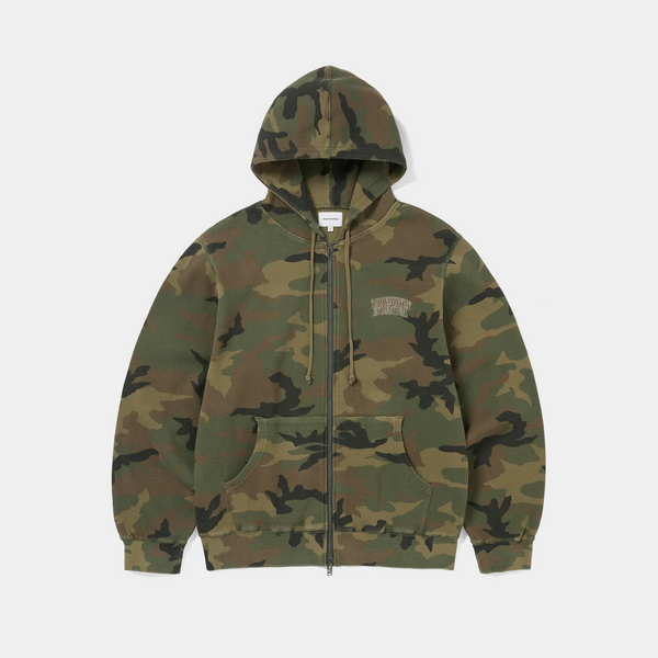 thisisneverthat Camouflage Thermal Zip Up Hoodie Camo – Brick + Mortar