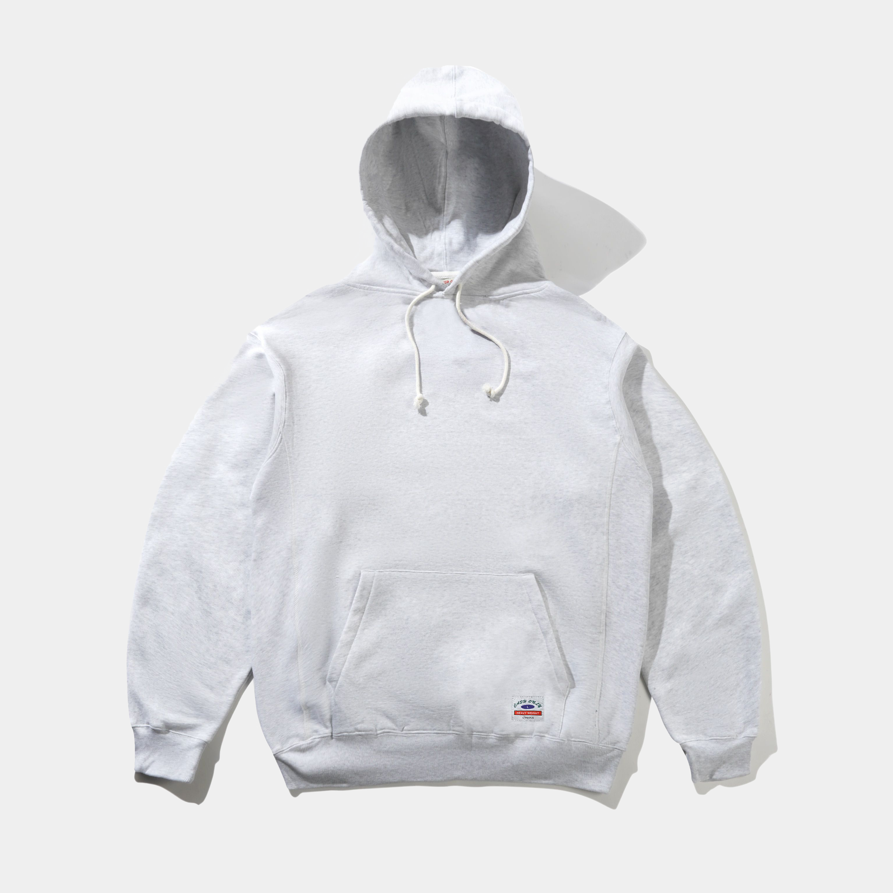 Cash Only Heavy Weight Pullover Hood Ash