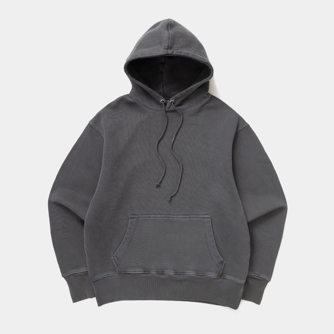 Power goods Loopback Hoodie Washed Black