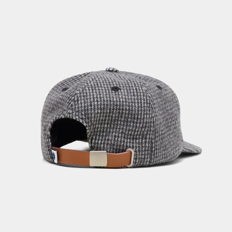 Someday Script Ballcap Houndstooth