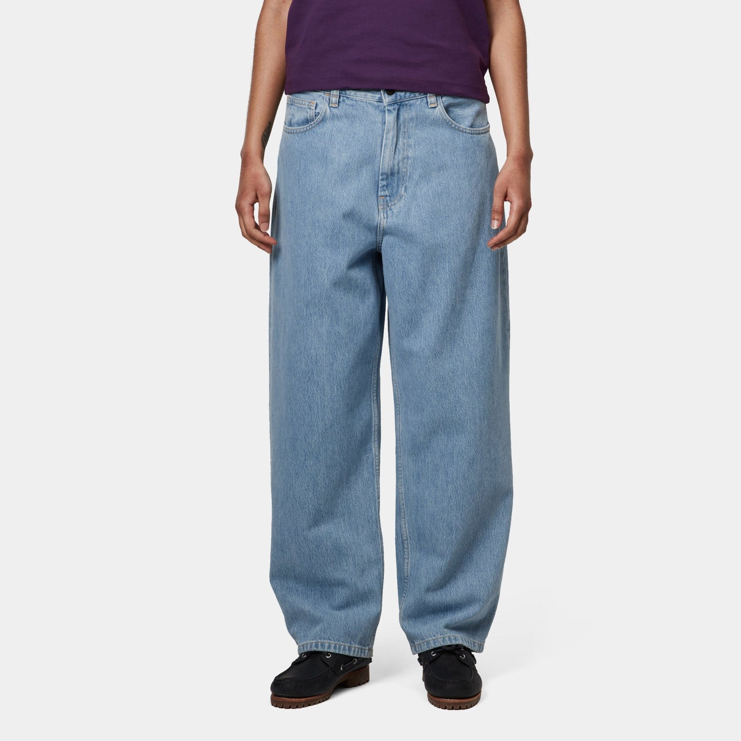 Carhartt WIP Women's Brandon Pant Blue Stone Bleached