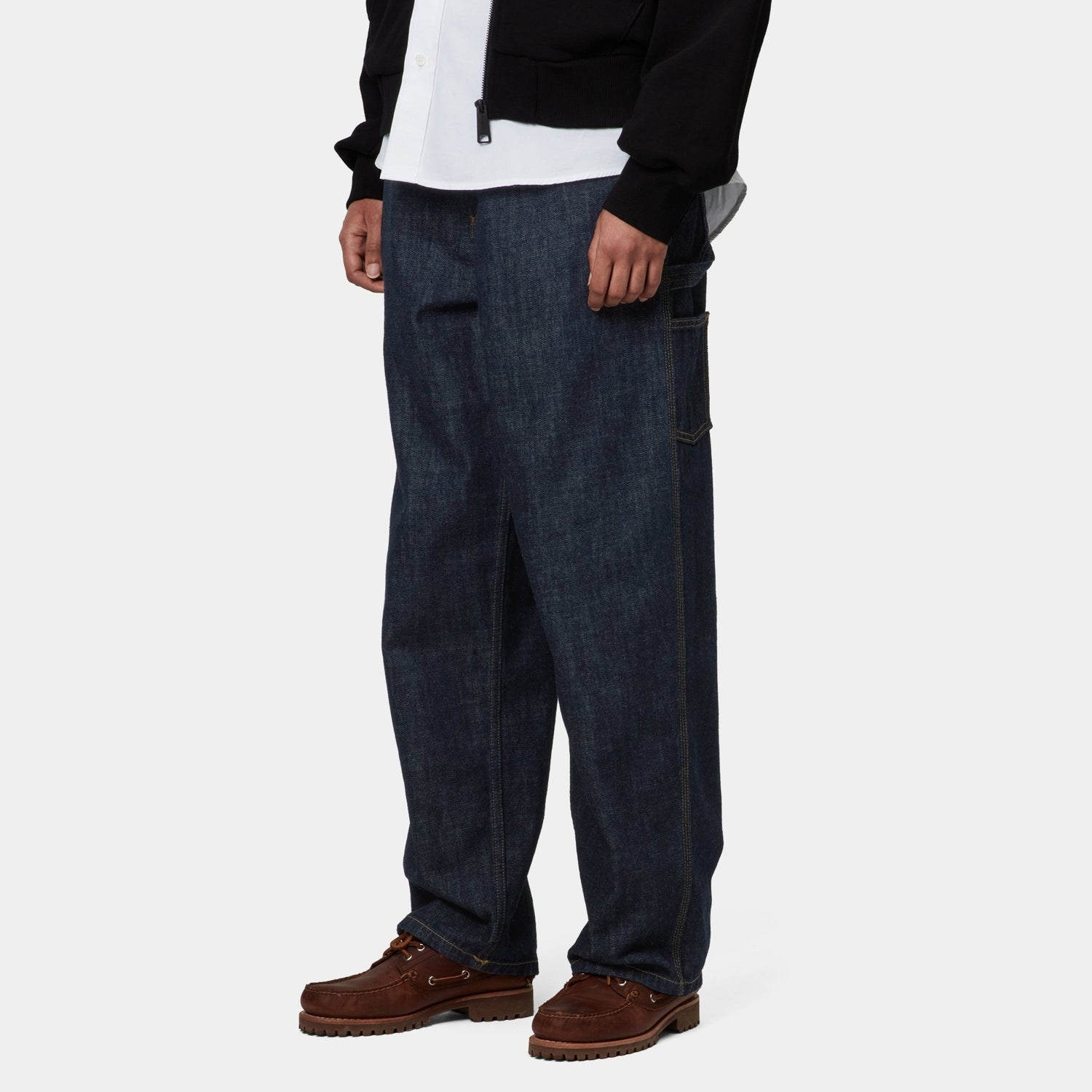 Carhartt WIP Women's Brandon Single Knee Pant Blue Rinsed