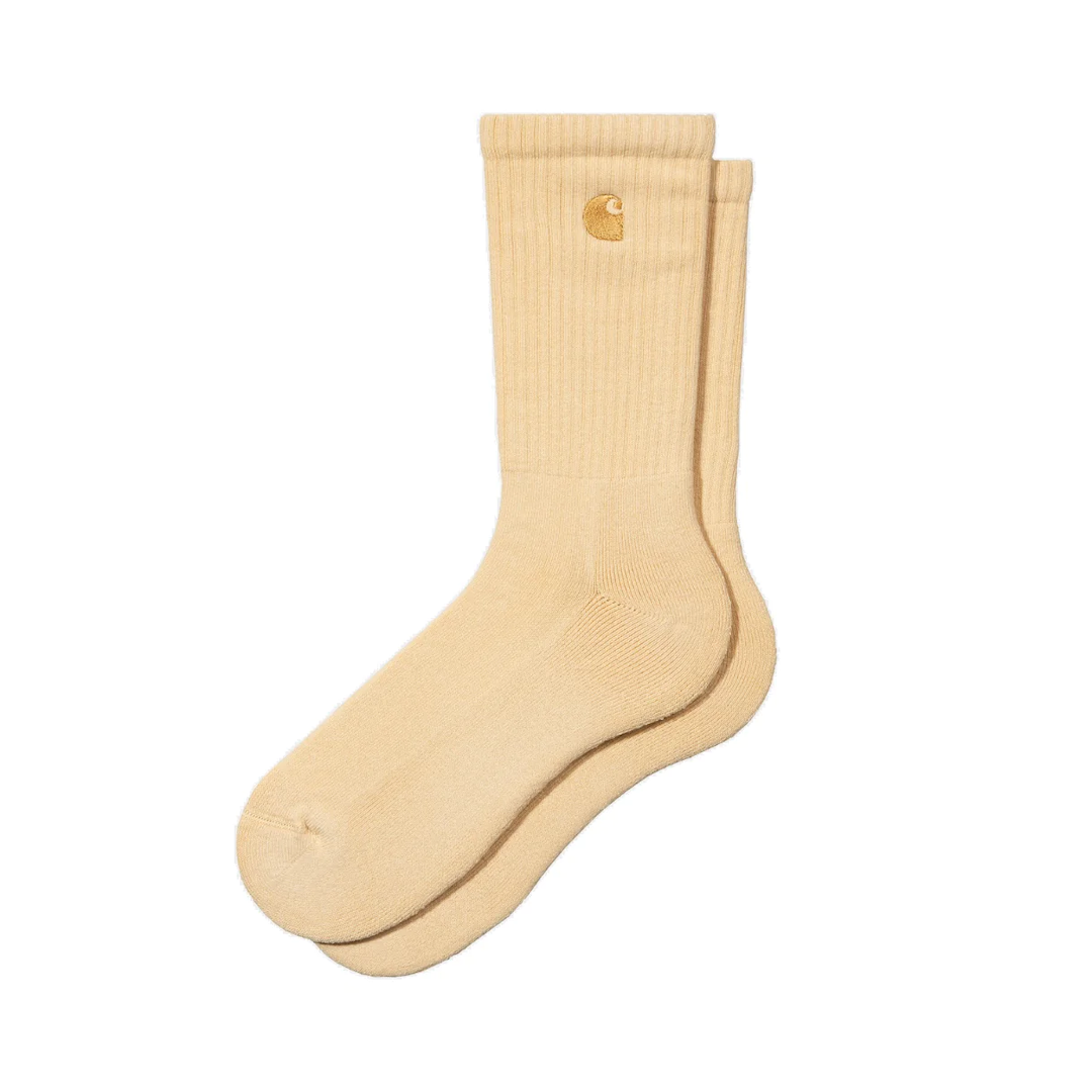 Carhartt WIP Chase Socks Citron + Gold