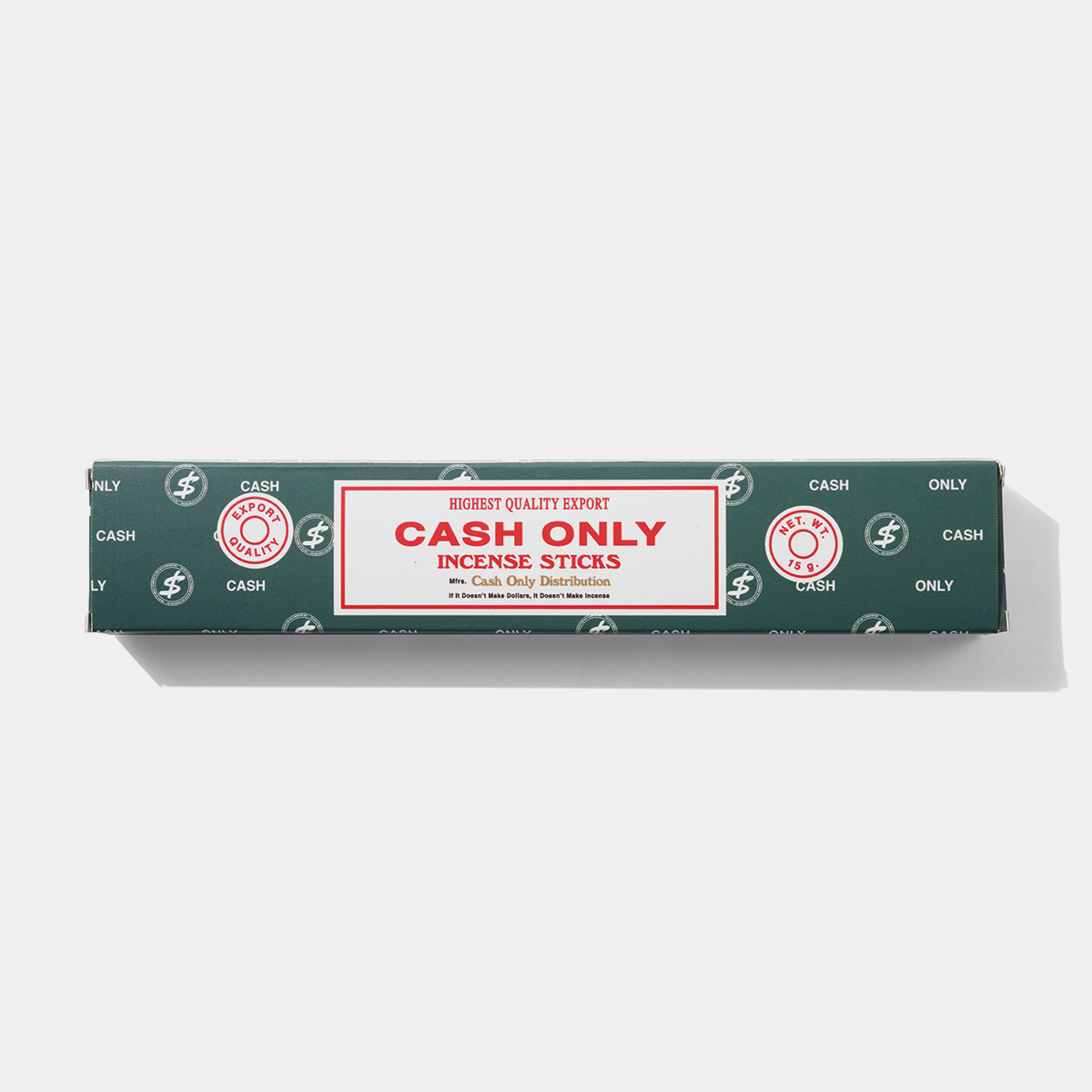 Cash Only Incense Sticks Bag Champa