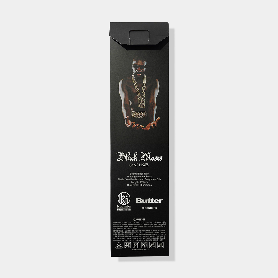 Butter Black Moses Kuumba Incense Black Rain