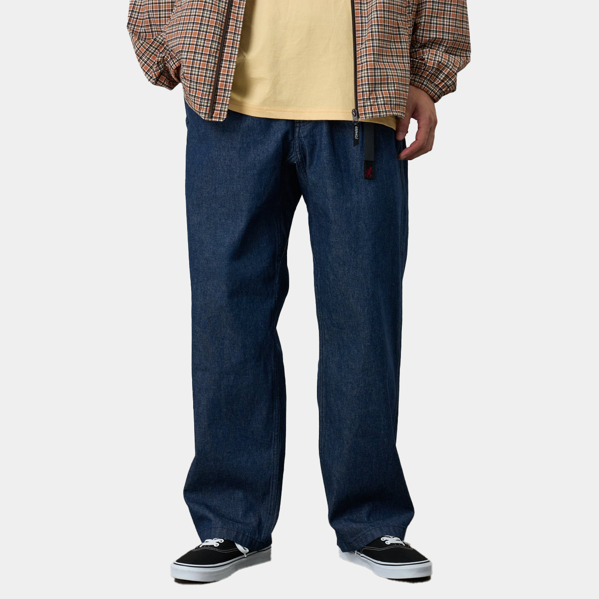 Gramicci Pant Straight Fit Rinsed Indigo Denim