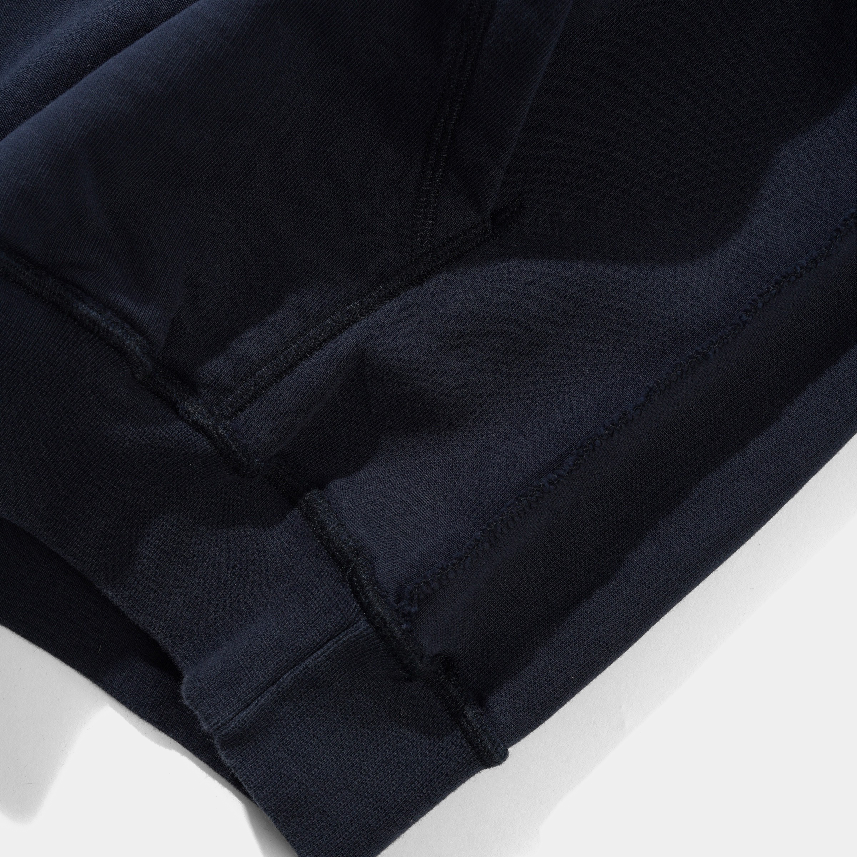 Butter Inside Out Pullover Hood Washed Navy