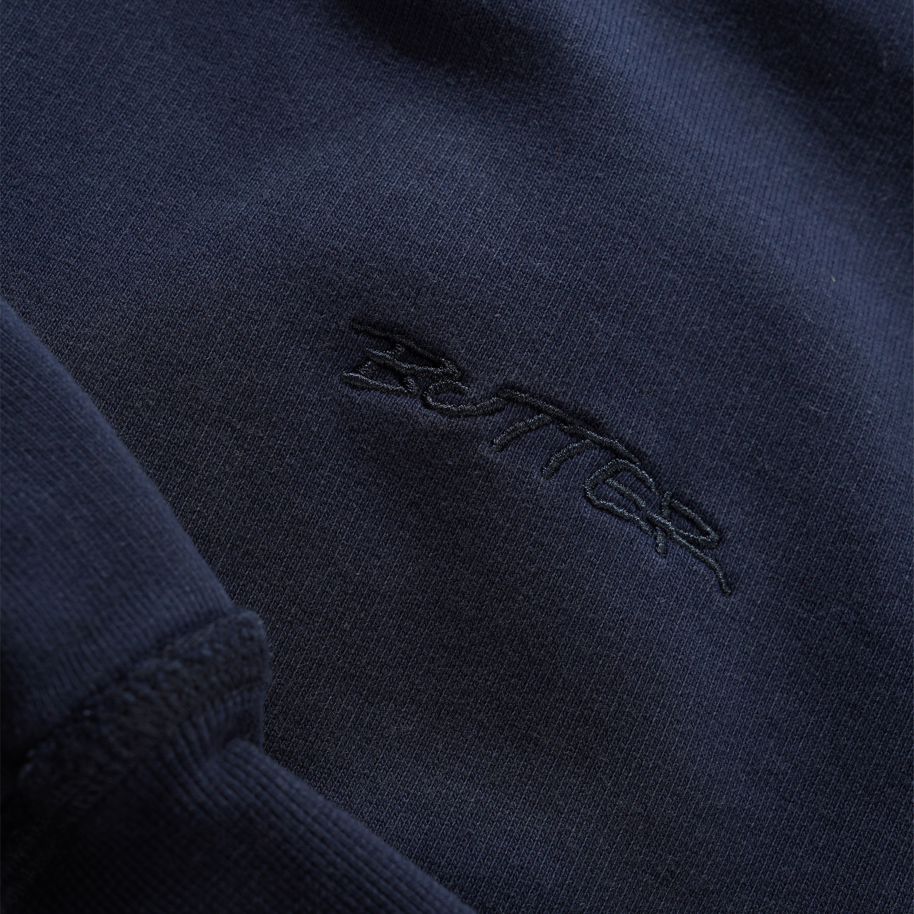 Butter Inside Out Pullover Hood Washed Navy