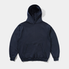 Butter Inside Out Pullover Hood Washed Navy