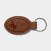 Cash Only Rodeo Key Chain Tan