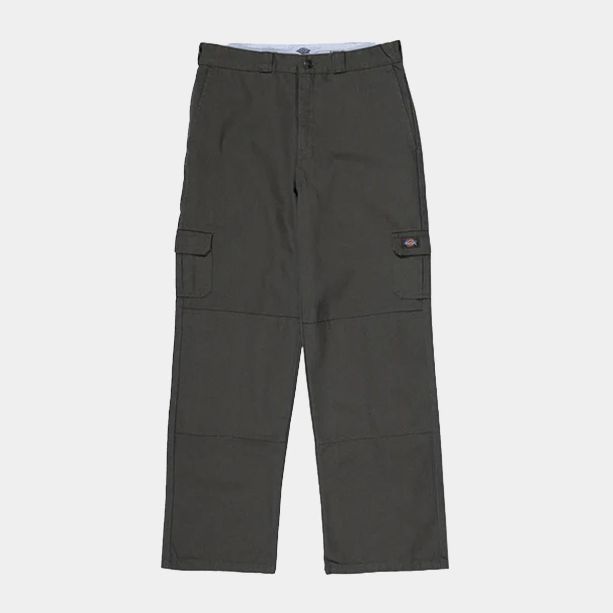 Dickies 85-283 Double Knee Cargo Canvas Pant Washed Dark Khaki