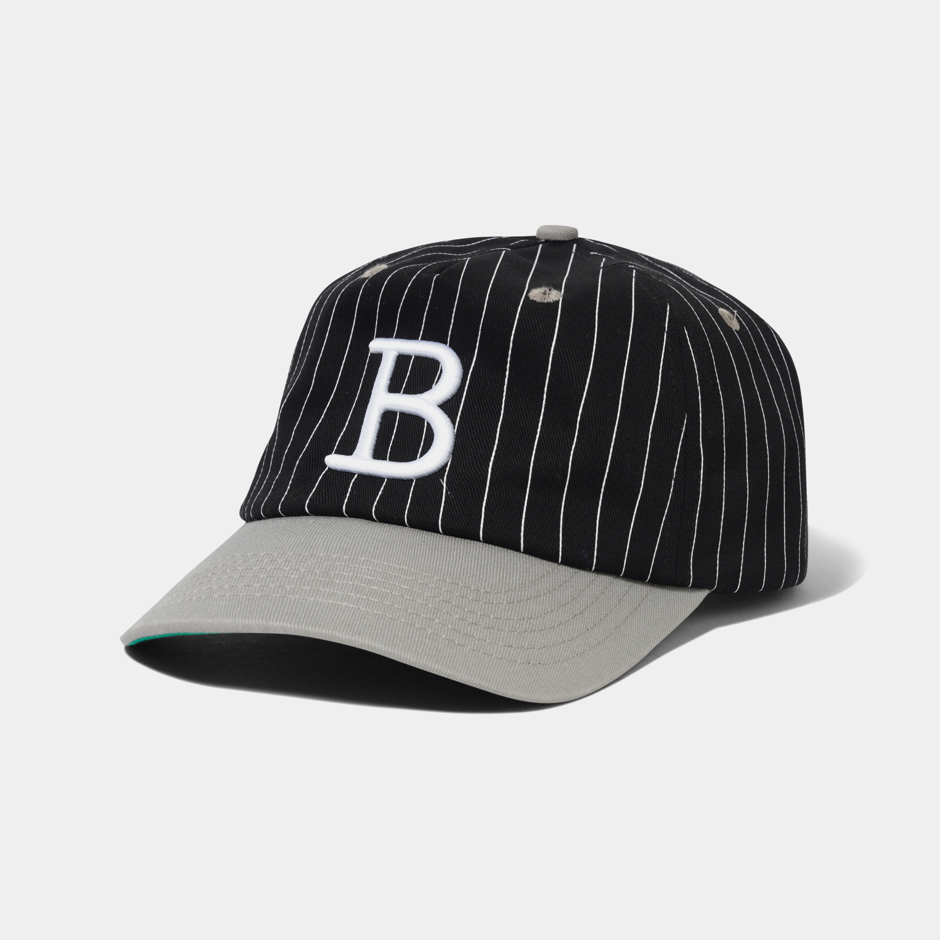 Butter League Baseball Cap Black + Grey