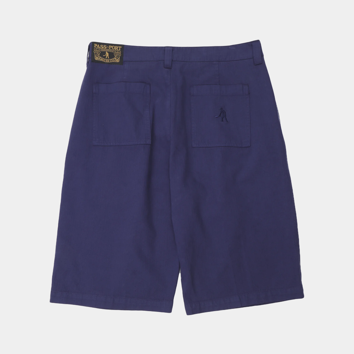 Pass~Port Herringbone Leagues Club Short R46 Navy