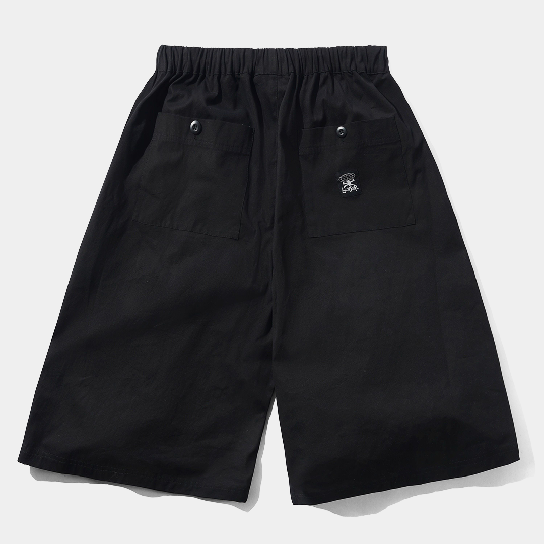 Butter Loose Shorts Black