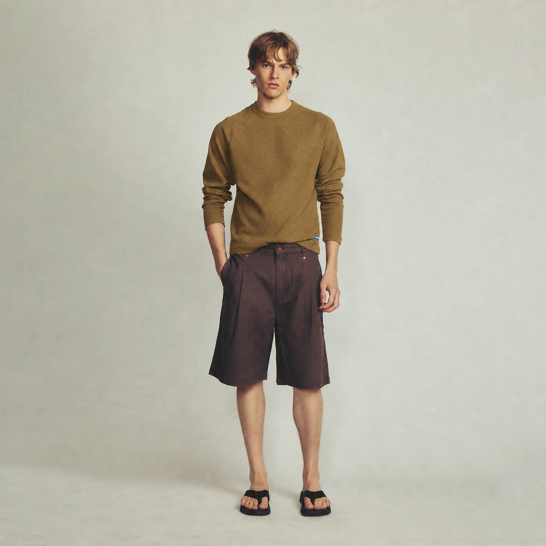 Larriet Lyu Shorts Brown