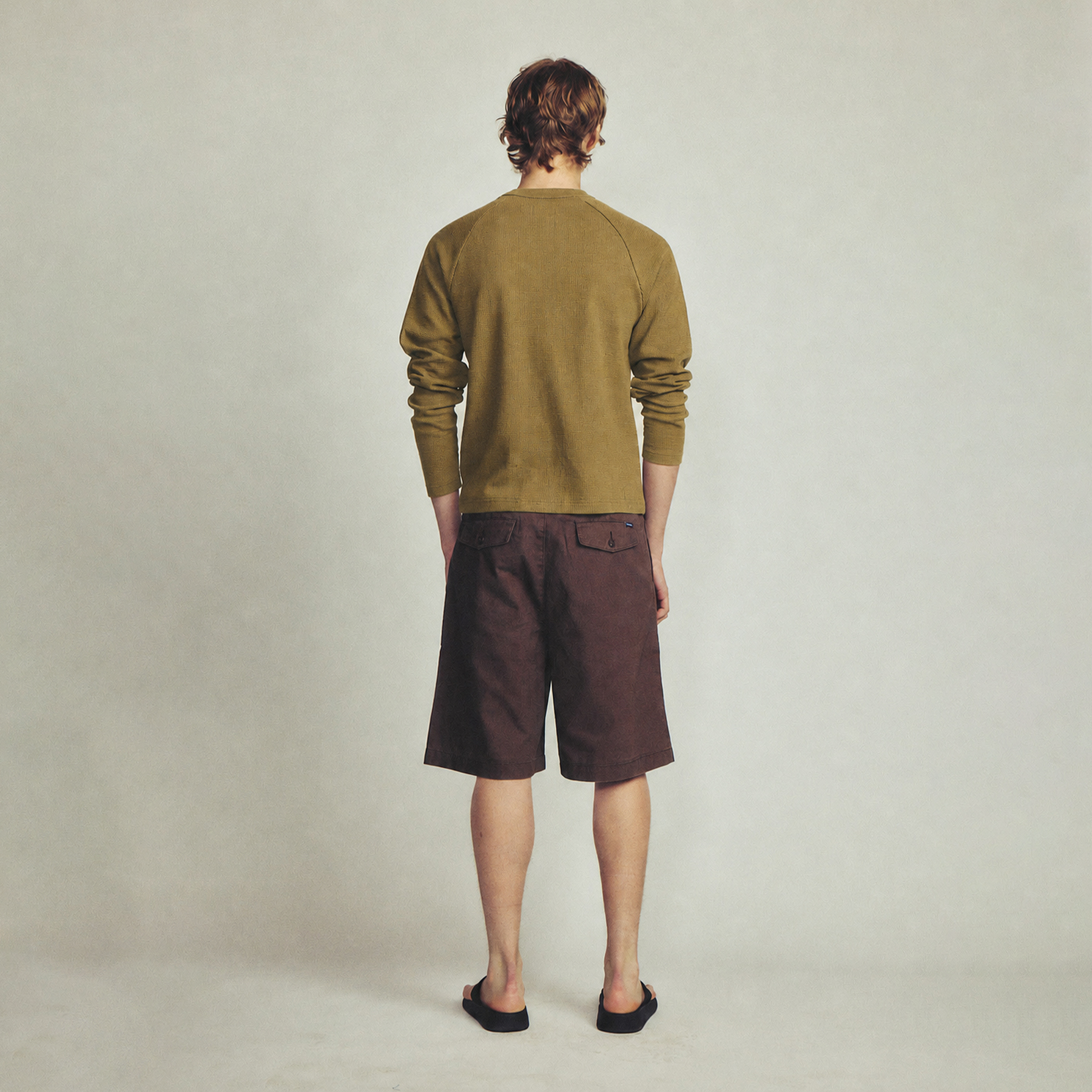 Larriet Lyu Shorts Brown