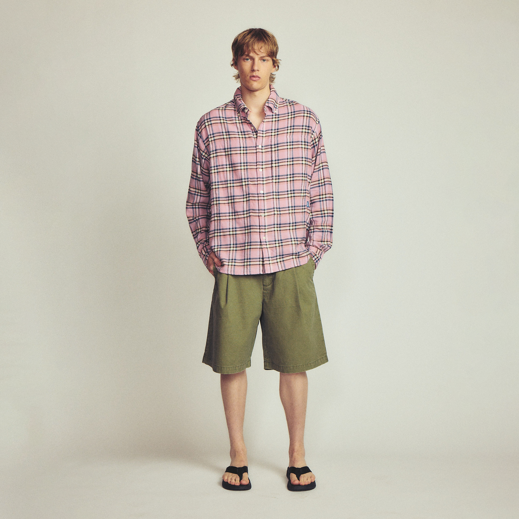 Larriet Lyu Shorts Sage