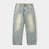 Butter Ace Denim Jeans Distressed Light Blue
