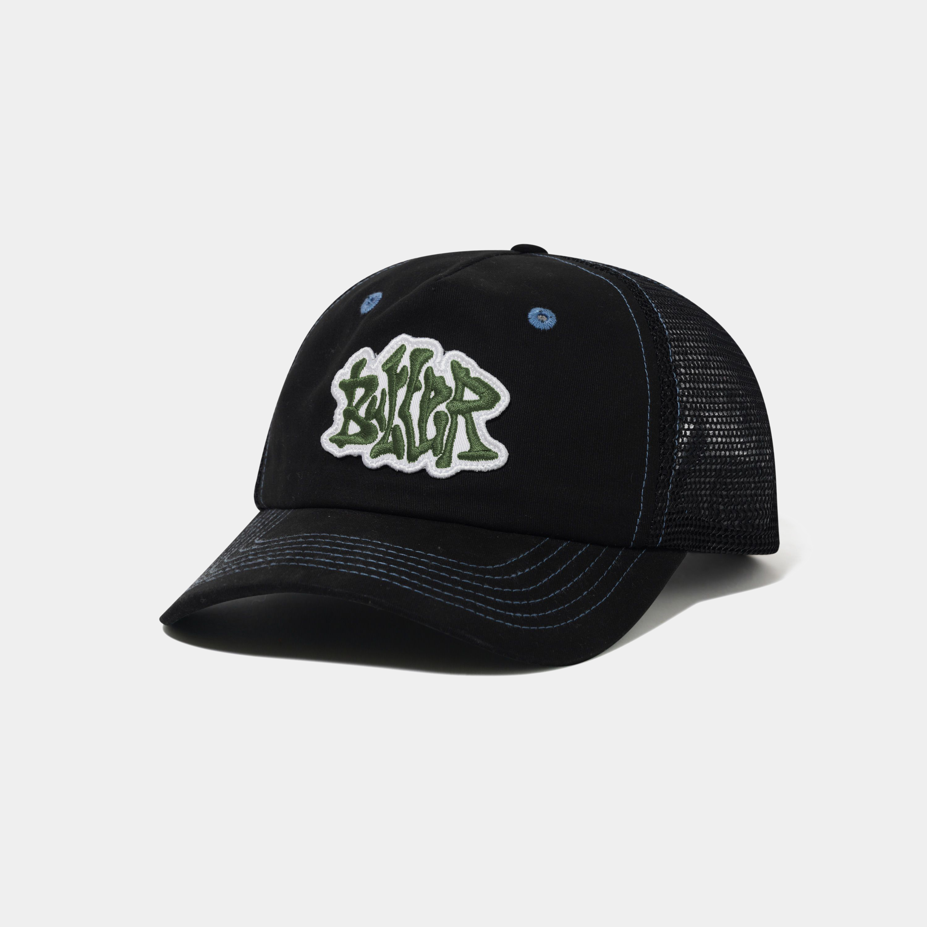 Butter Goods Melt Trucker Cap Black
